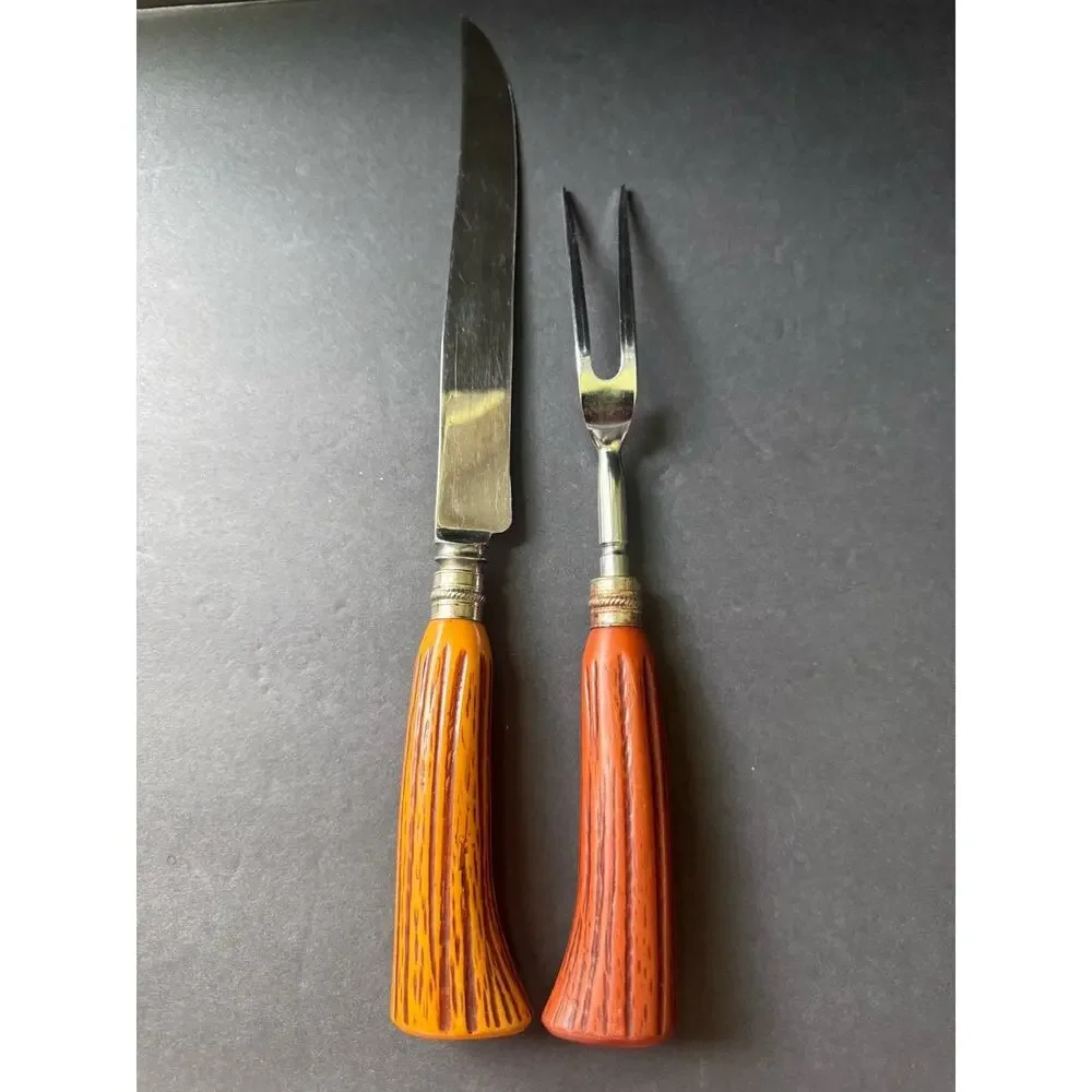 Vintage Two Piece Set Englishtown Cutlery Ltd Sheffield Eng. Stainless Steel